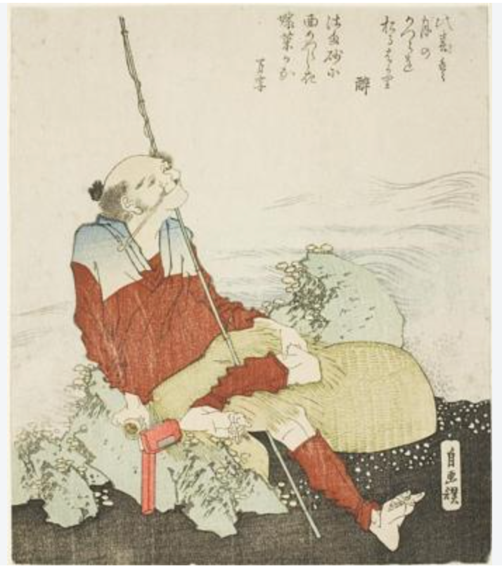 Portrait of Katsushika Hokusai