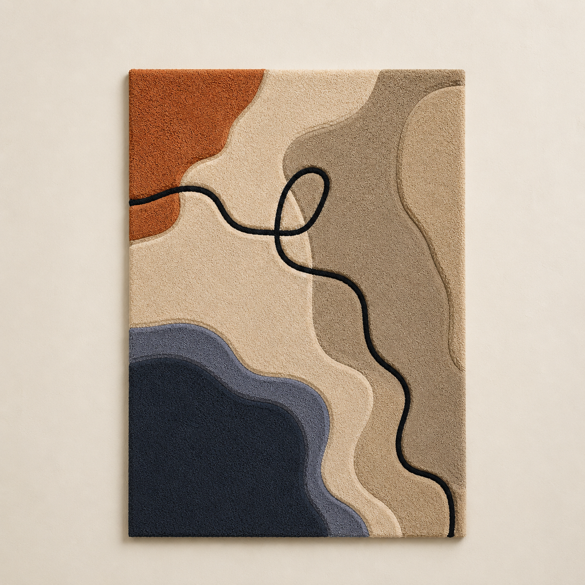 Wandering Line · HE-0070 unframed artwork
