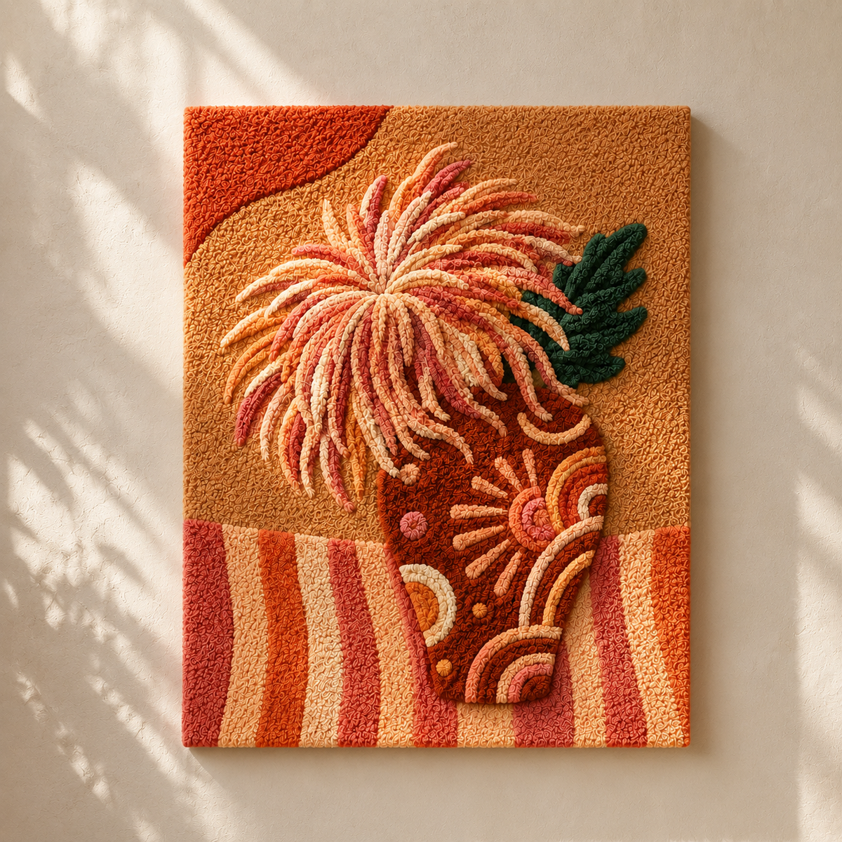 Coral Chrysanthemum · HE-0081 unframed artwork