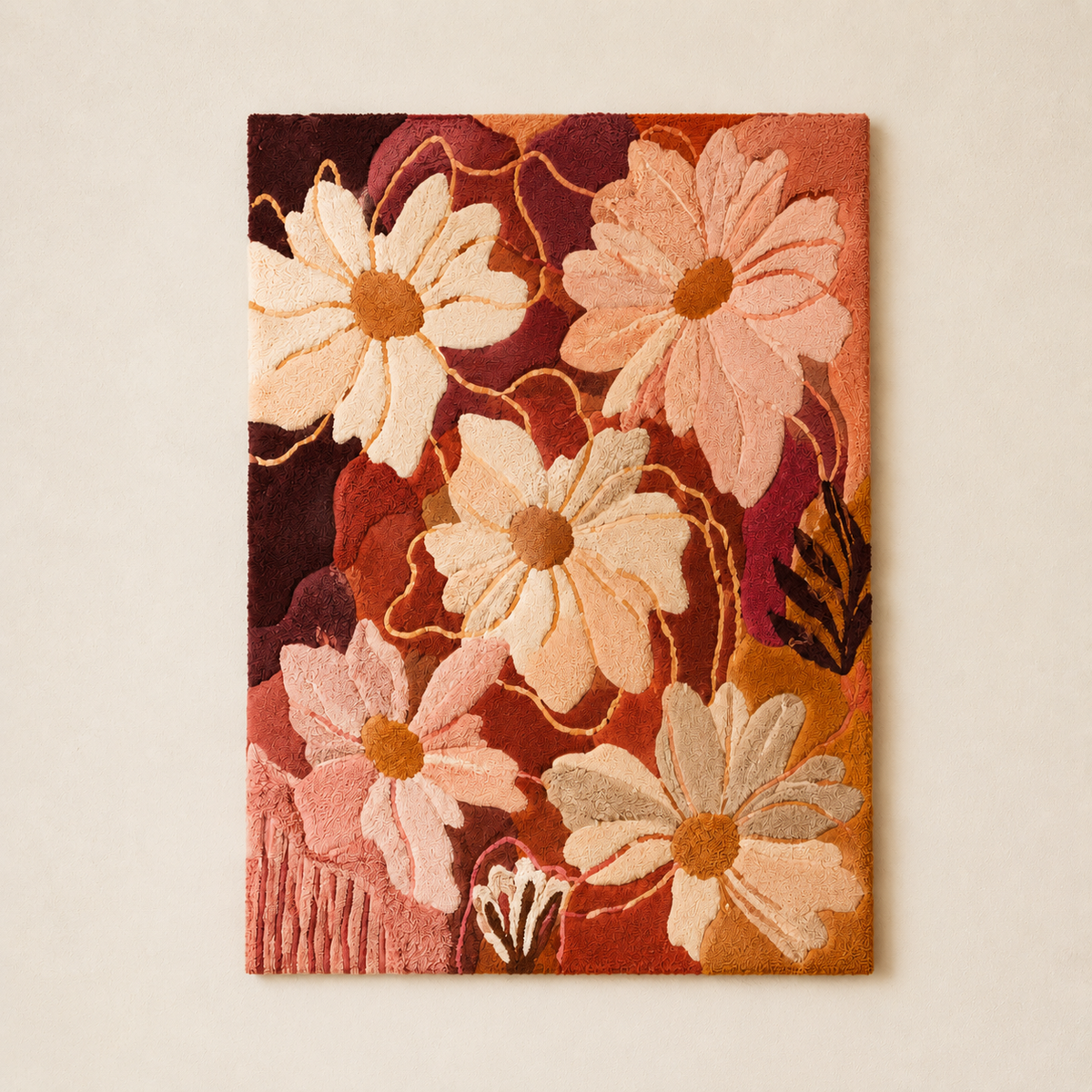 Cream Daisy · HE-0084 unframed artwork