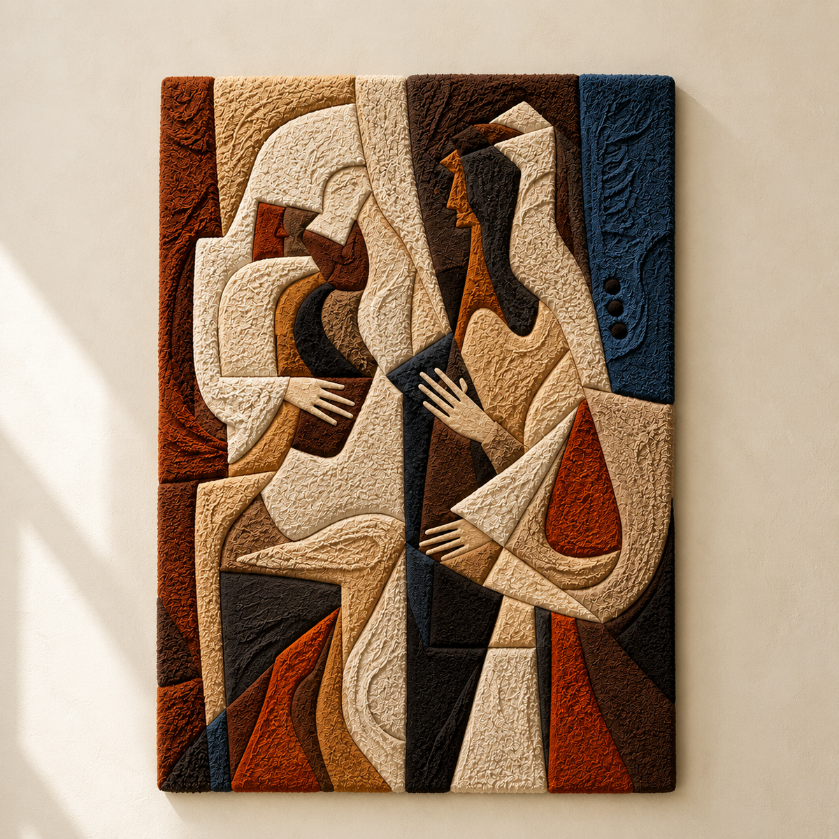 Cubist Figures · HE-0116 unframed artwork