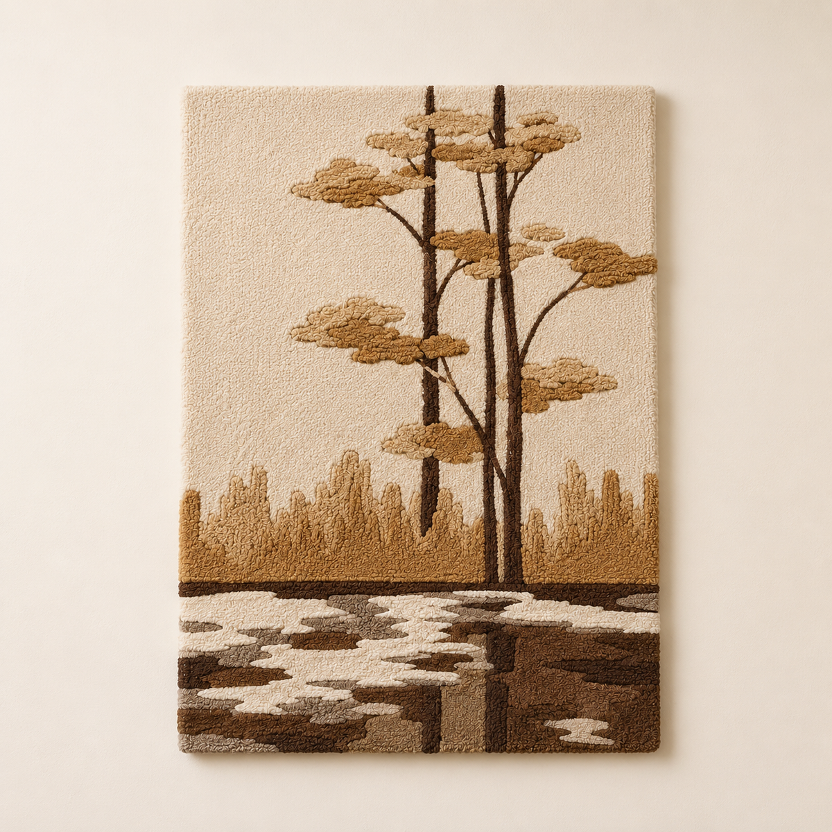 Pine Reflection · HE-0125 unframed artwork