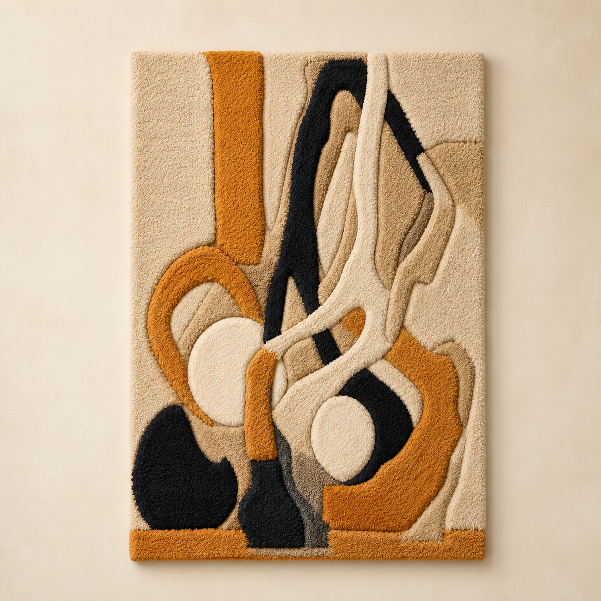 Ochre Currents · HE-0132 unframed artwork