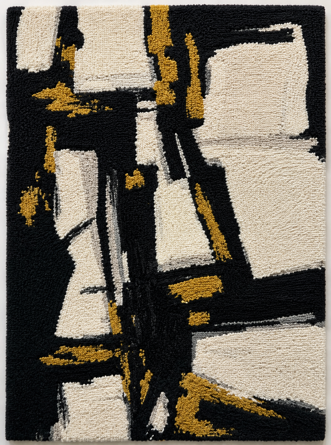 Ivory Cubist Portrait · HE-0193 unframed artwork