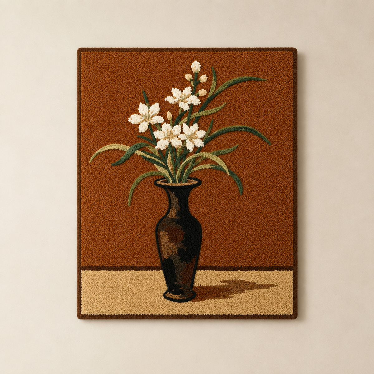 Orchid in Vase · HE-0208 unframed artwork