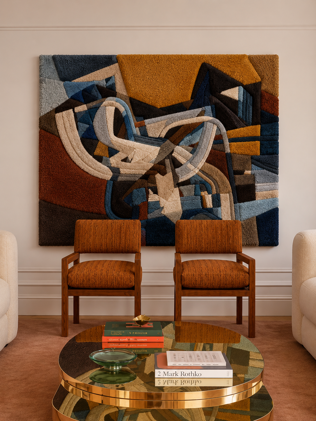 Cubist Swan · HE-0212 unframed artwork