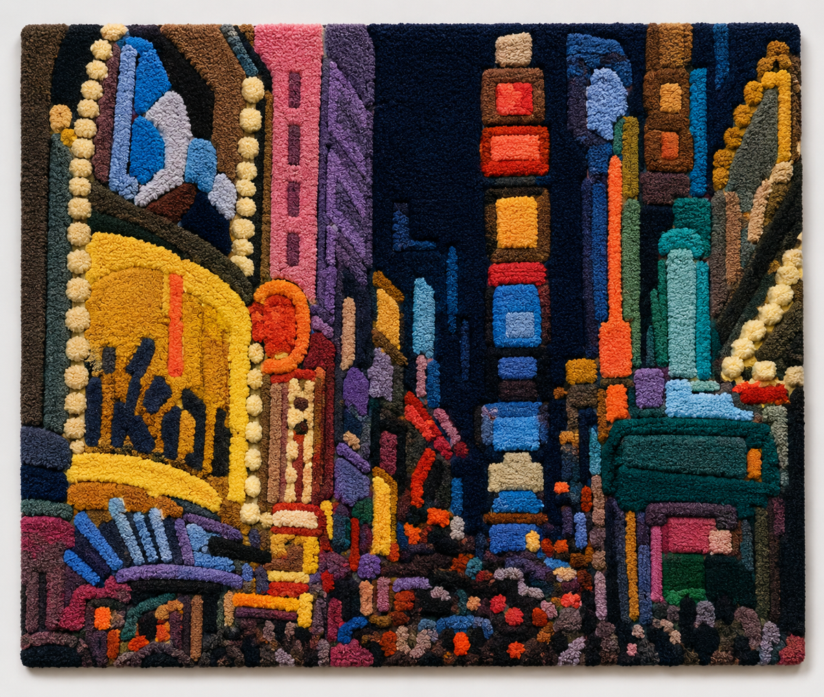 Night Market · HE-0247 unframed artwork