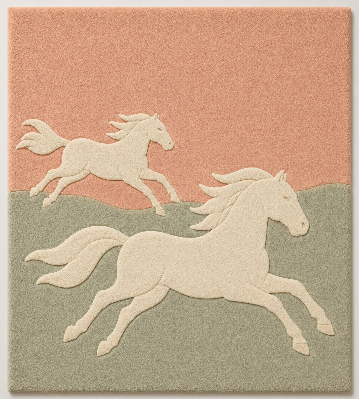 Coral Gallop unframed artwork