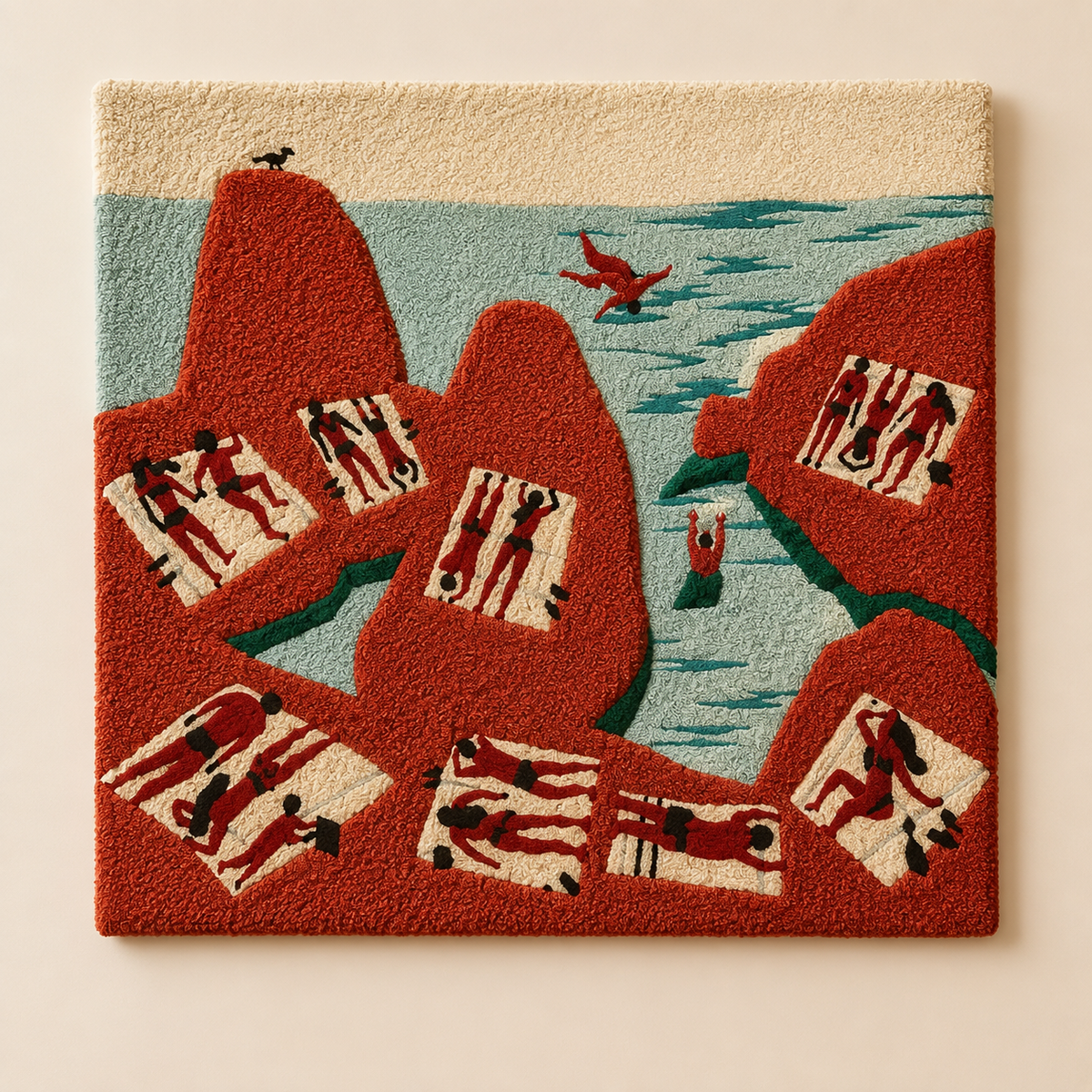 Scarlet Hill Village unframed artwork