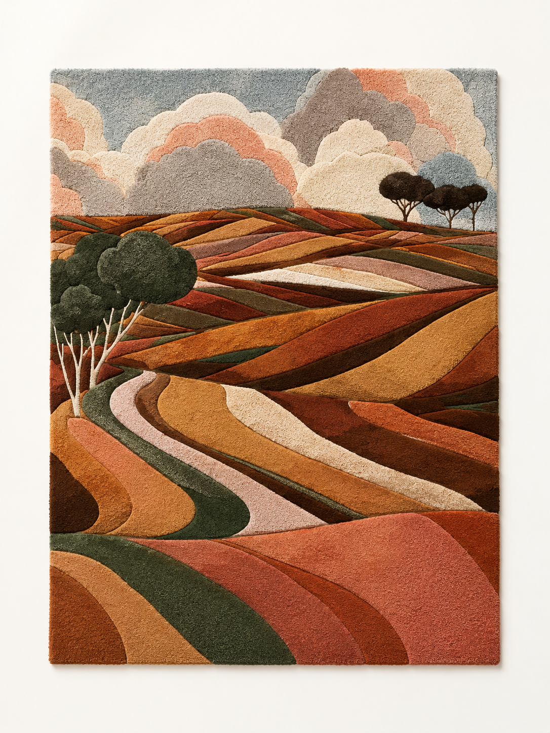 Harvest Valley Paths unframed artwork