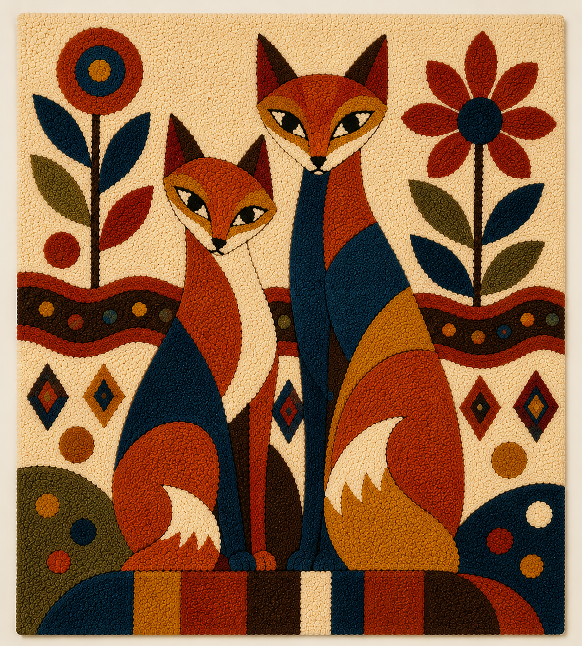 Foxglove Sentinel unframed artwork