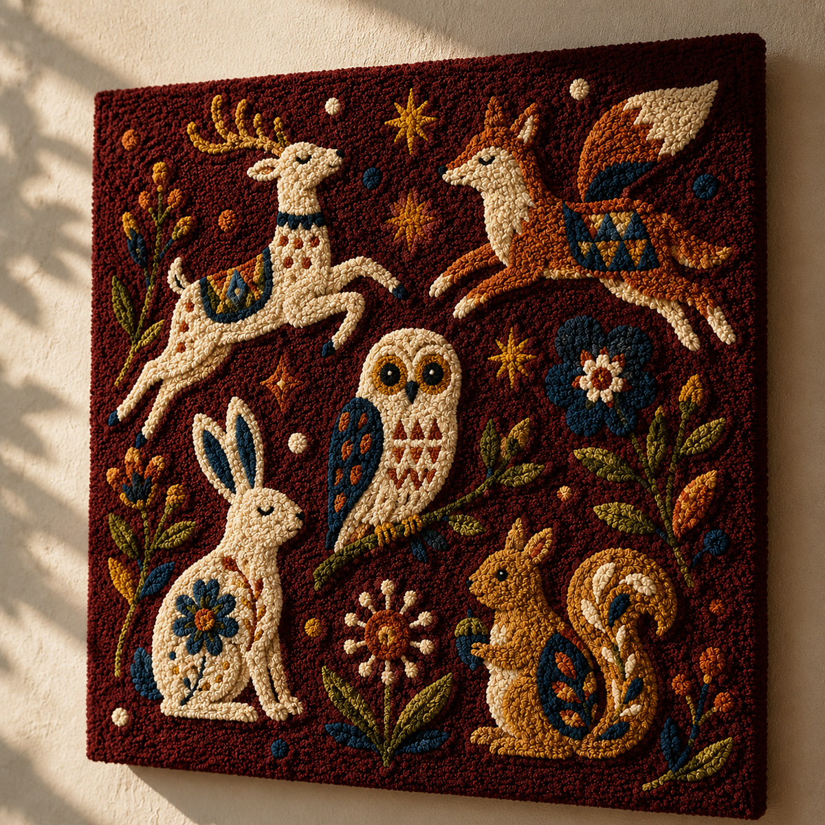 Woodland Night Assembly unframed artwork