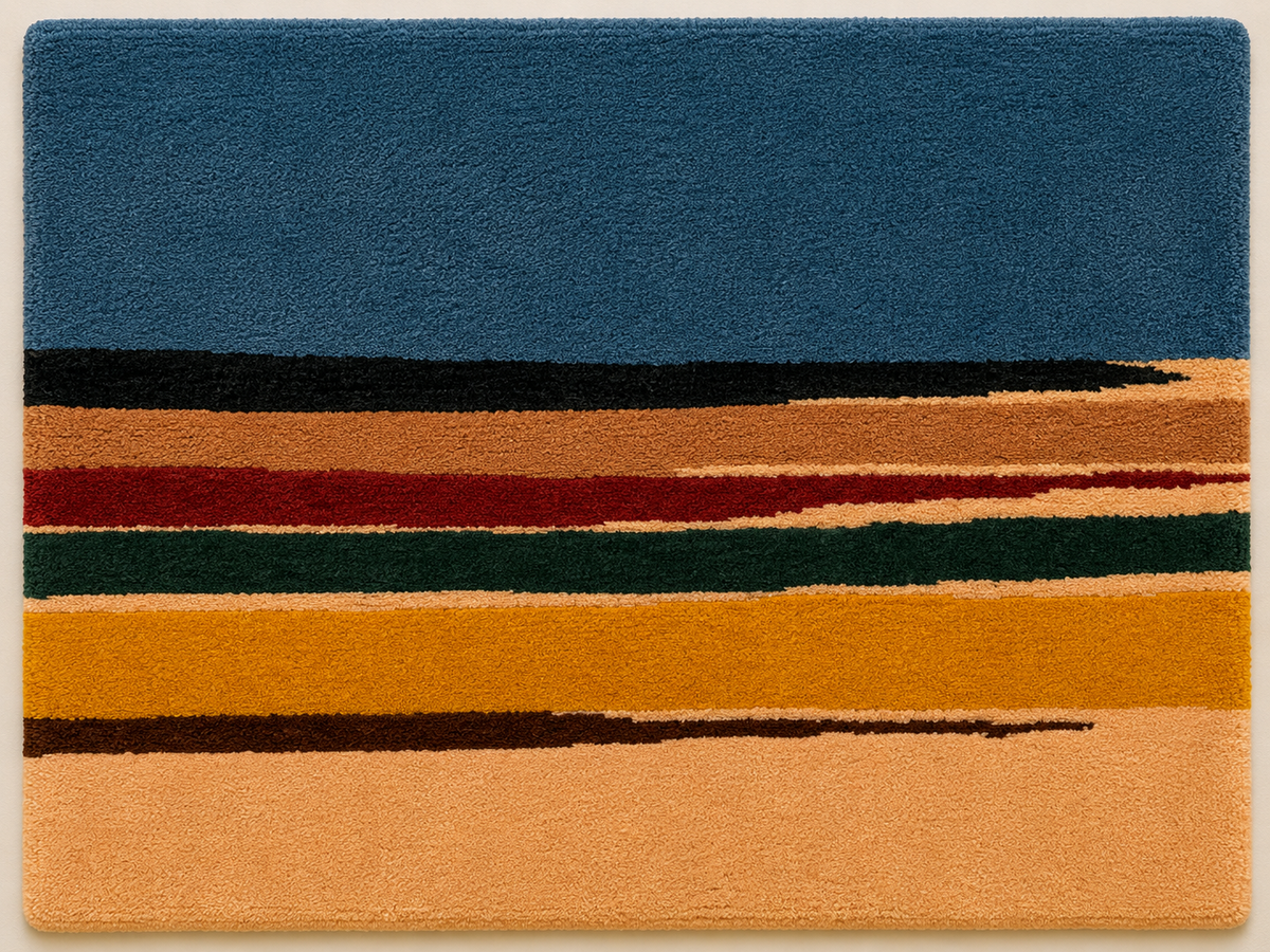 Horizon Stripe Field unframed artwork