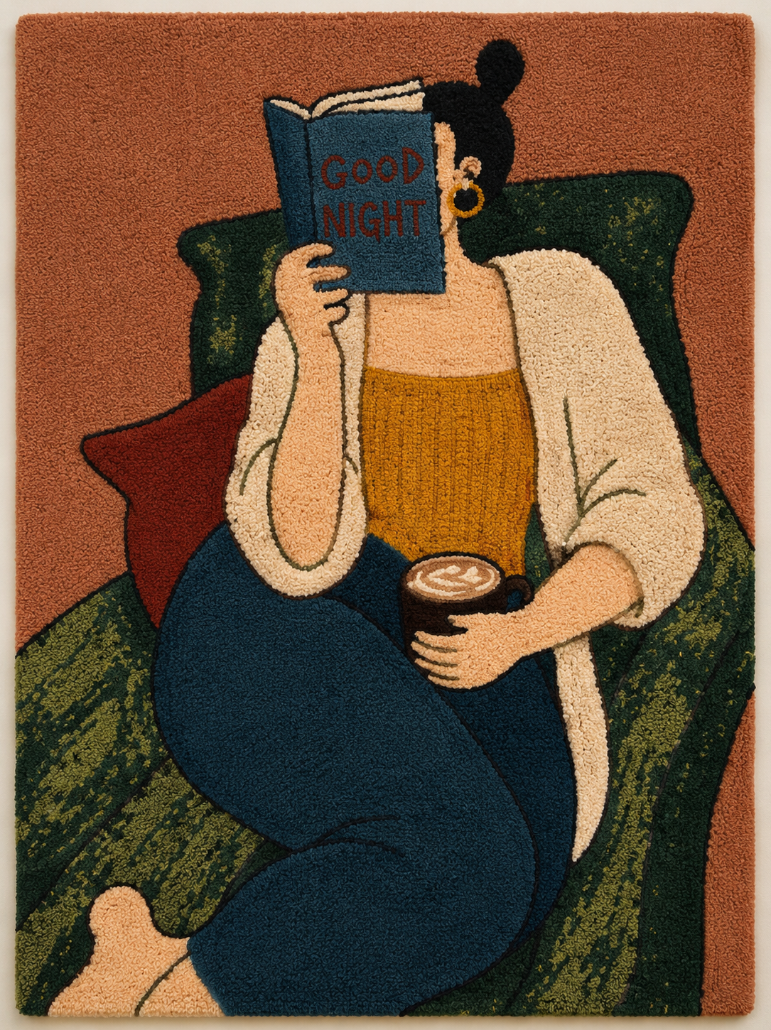 Good Night Reader unframed artwork