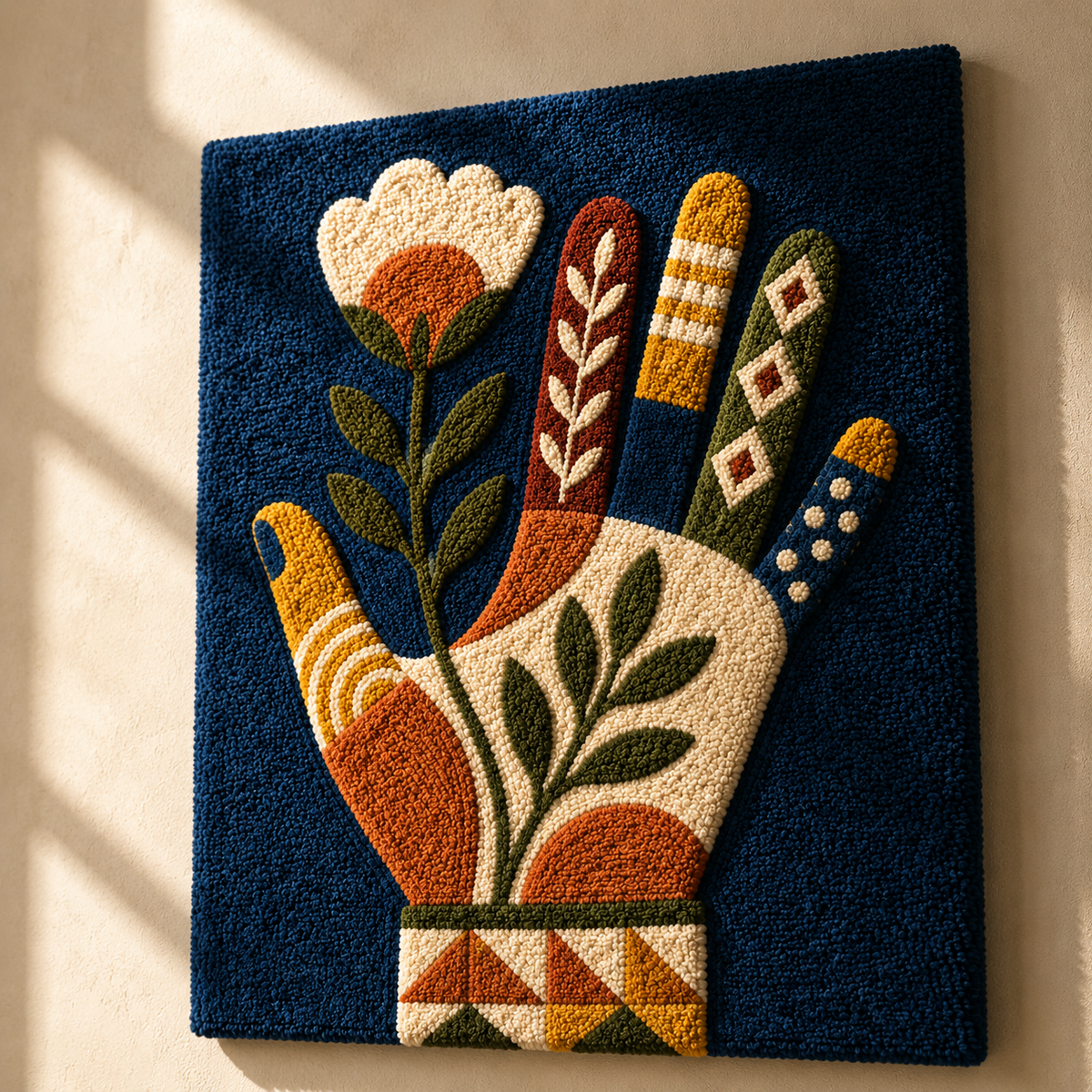 Botanical Hand Offering unframed artwork