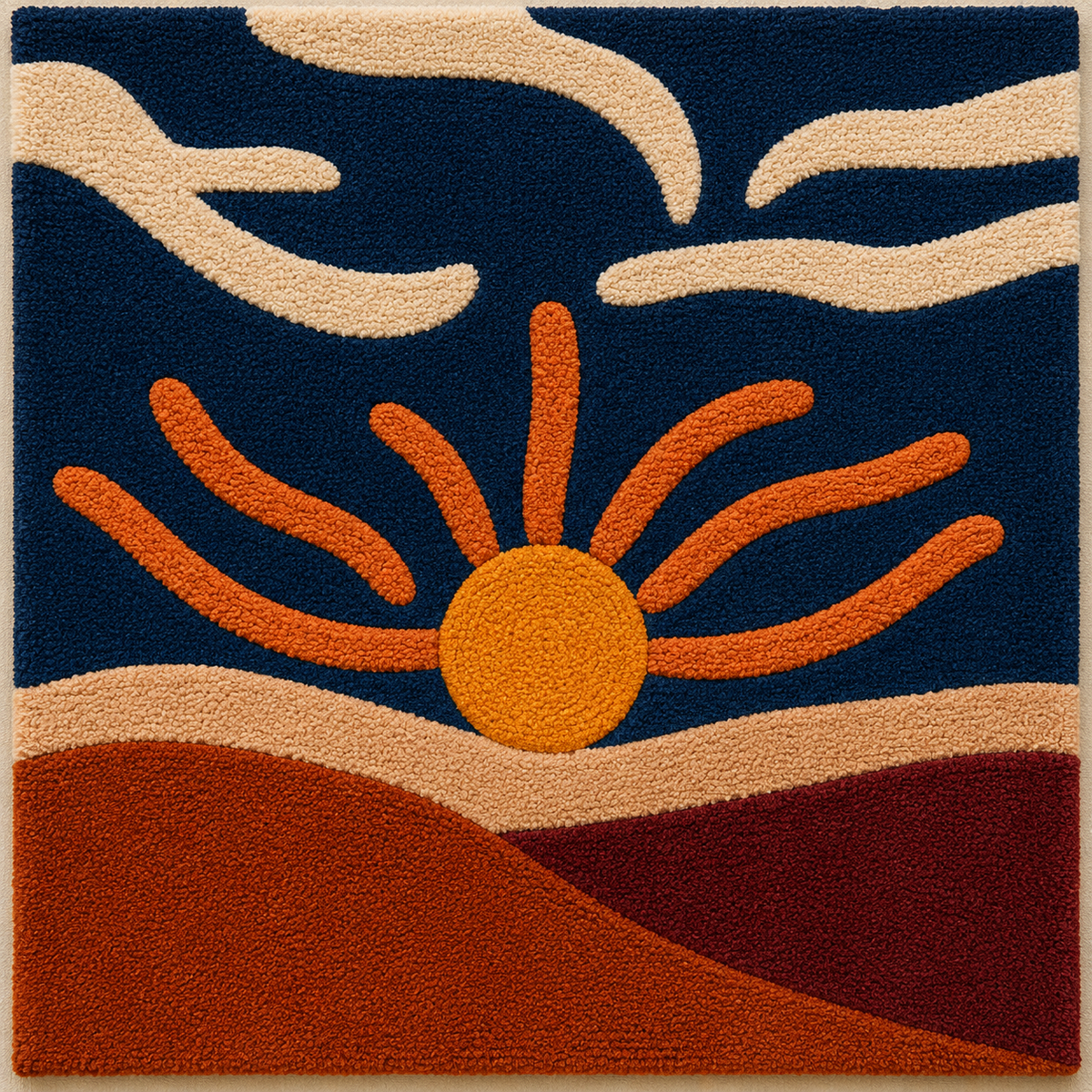 Vermilion Sunrise unframed artwork