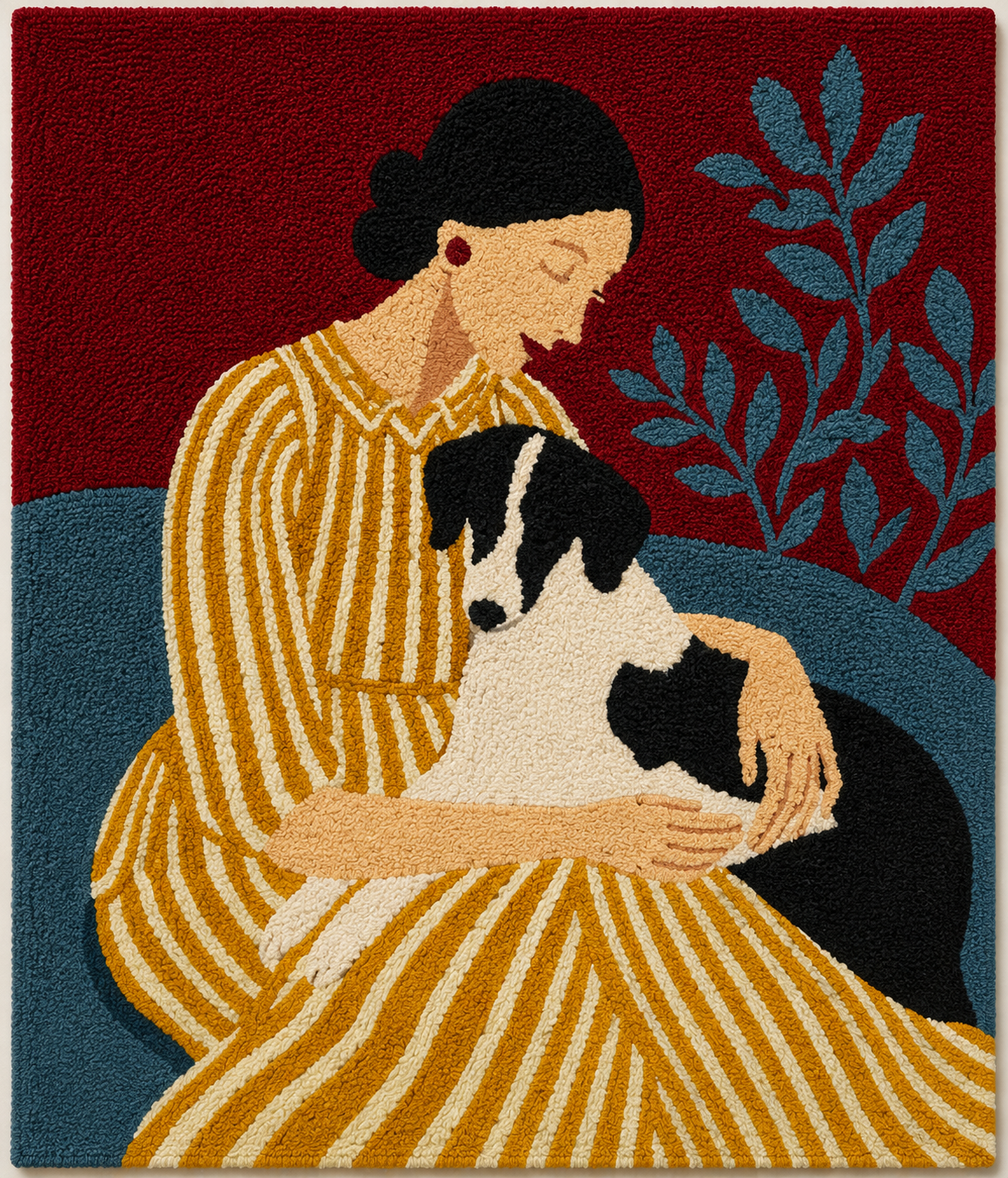 Crimson Cat Tender unframed artwork