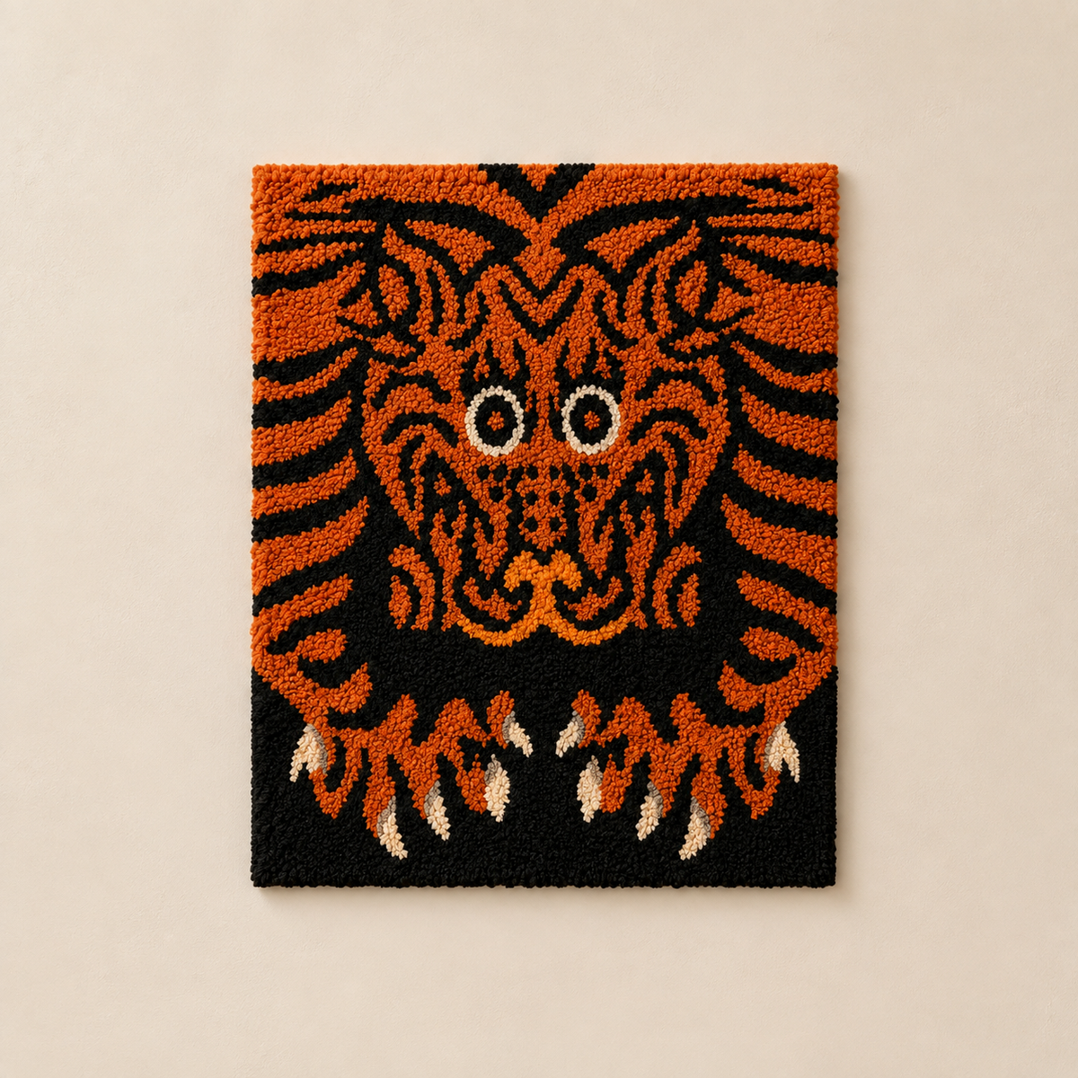 Tiger Flame Mask unframed artwork