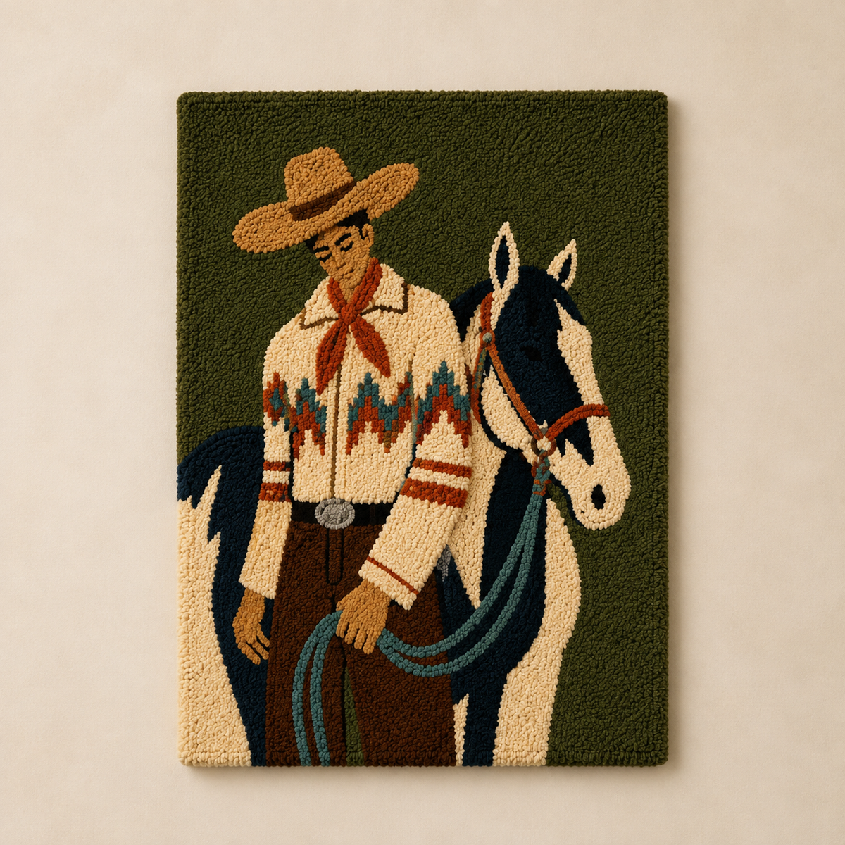 Western Rider unframed artwork