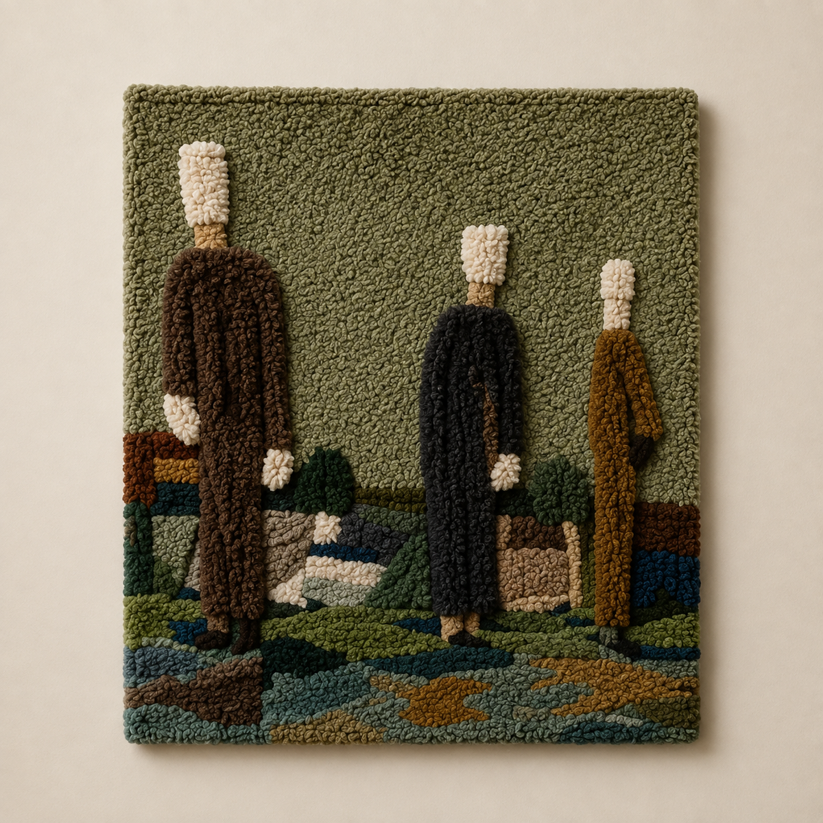 Quiet Gathering unframed artwork