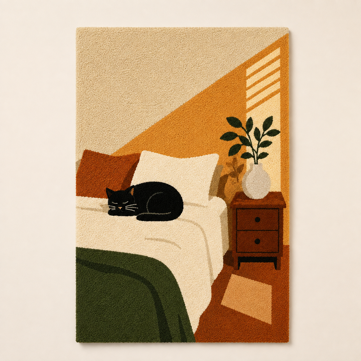 Midnight Cat Nook unframed artwork