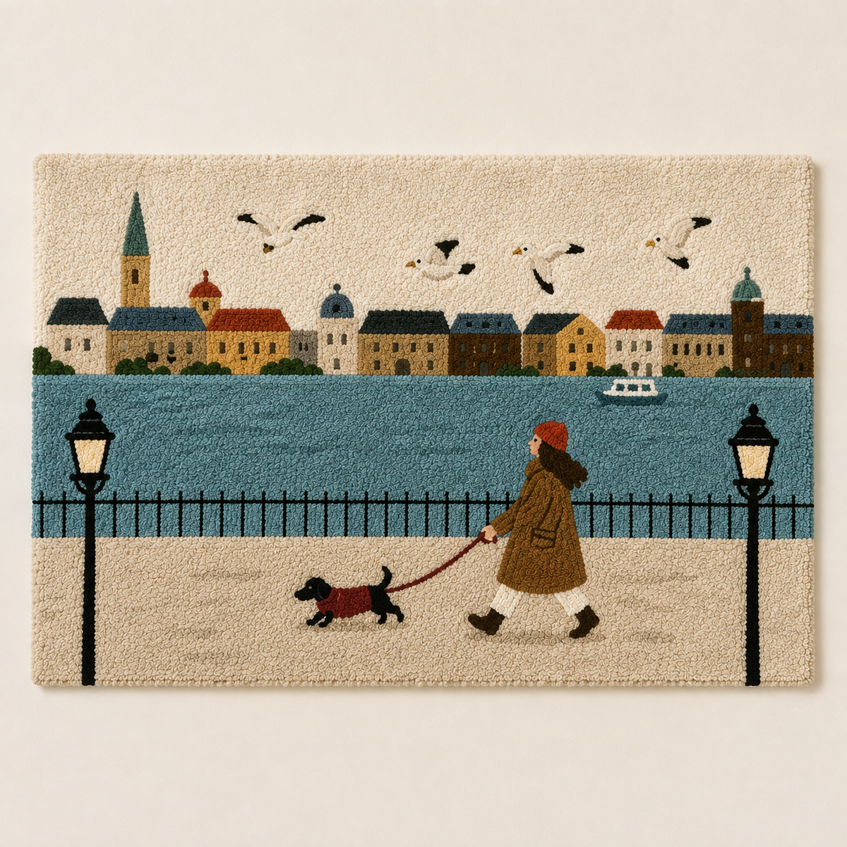 Harbor Dog Walk unframed artwork