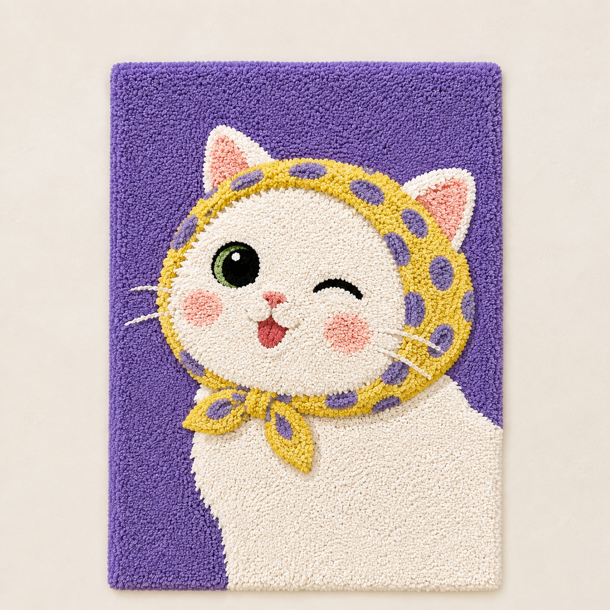 Sunflower Cat Wink unframed artwork