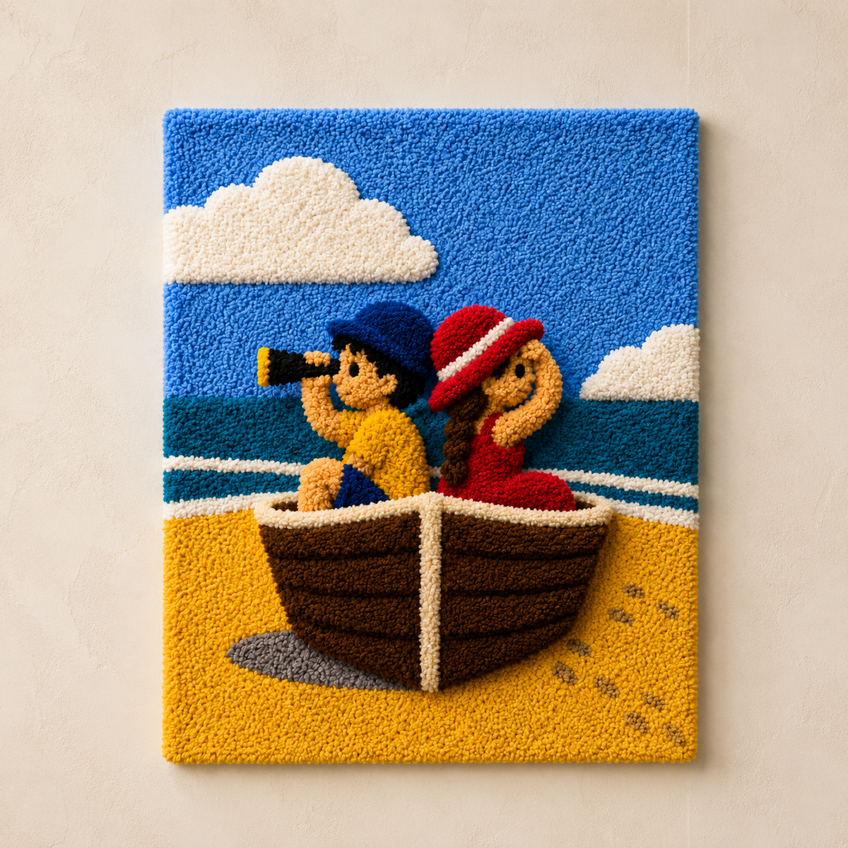Seaside Storyboat unframed artwork