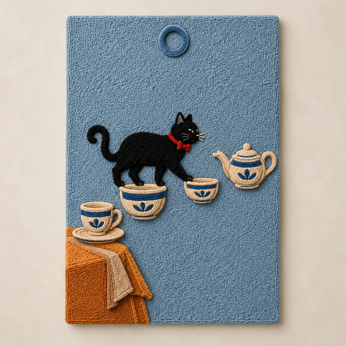 Tea Table Cat unframed artwork