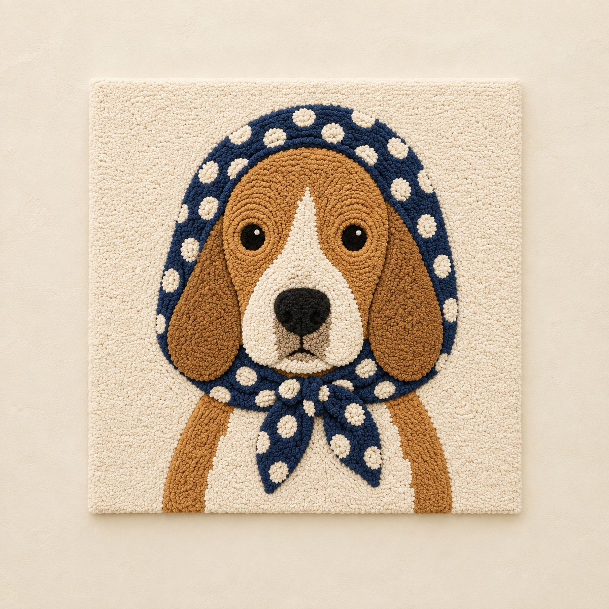 Polka Dot Hound unframed artwork