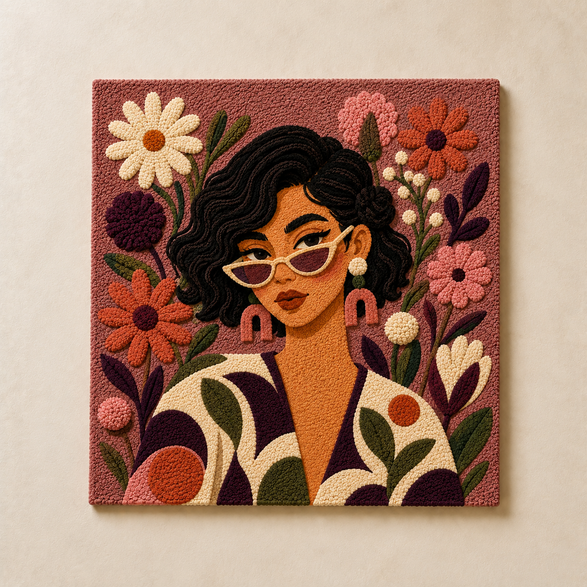 Rose Garden Gaze unframed artwork