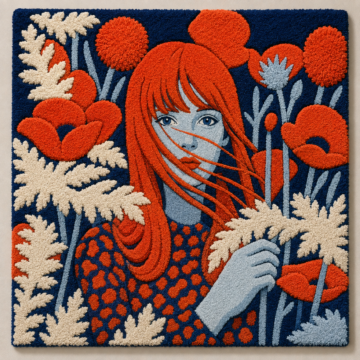 Poppy-Haired Dreamer unframed artwork