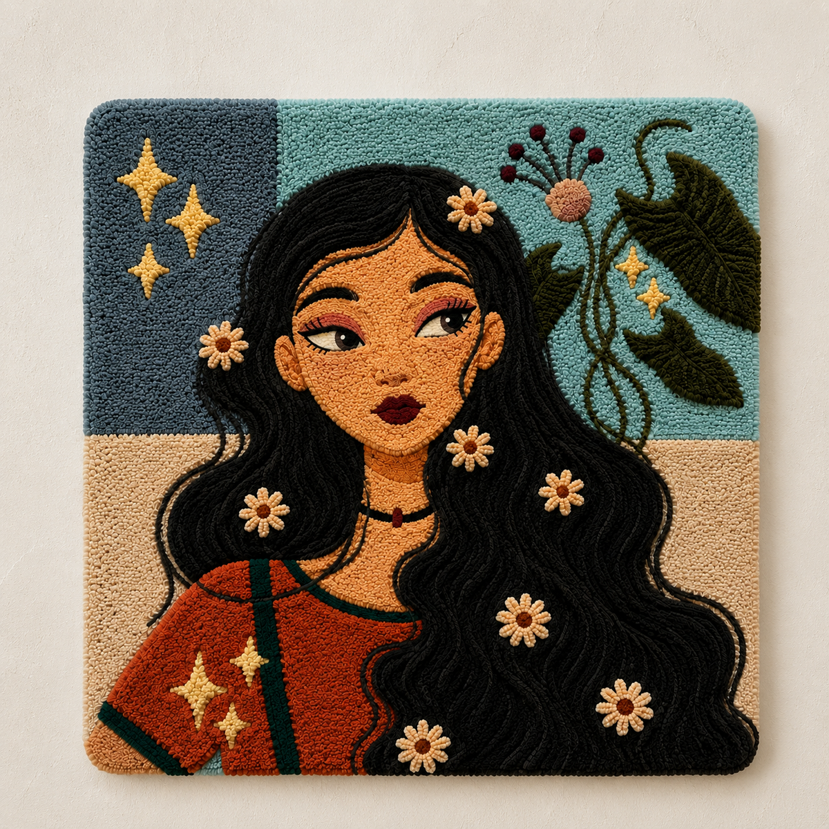 Starlit Daisy Muse unframed artwork