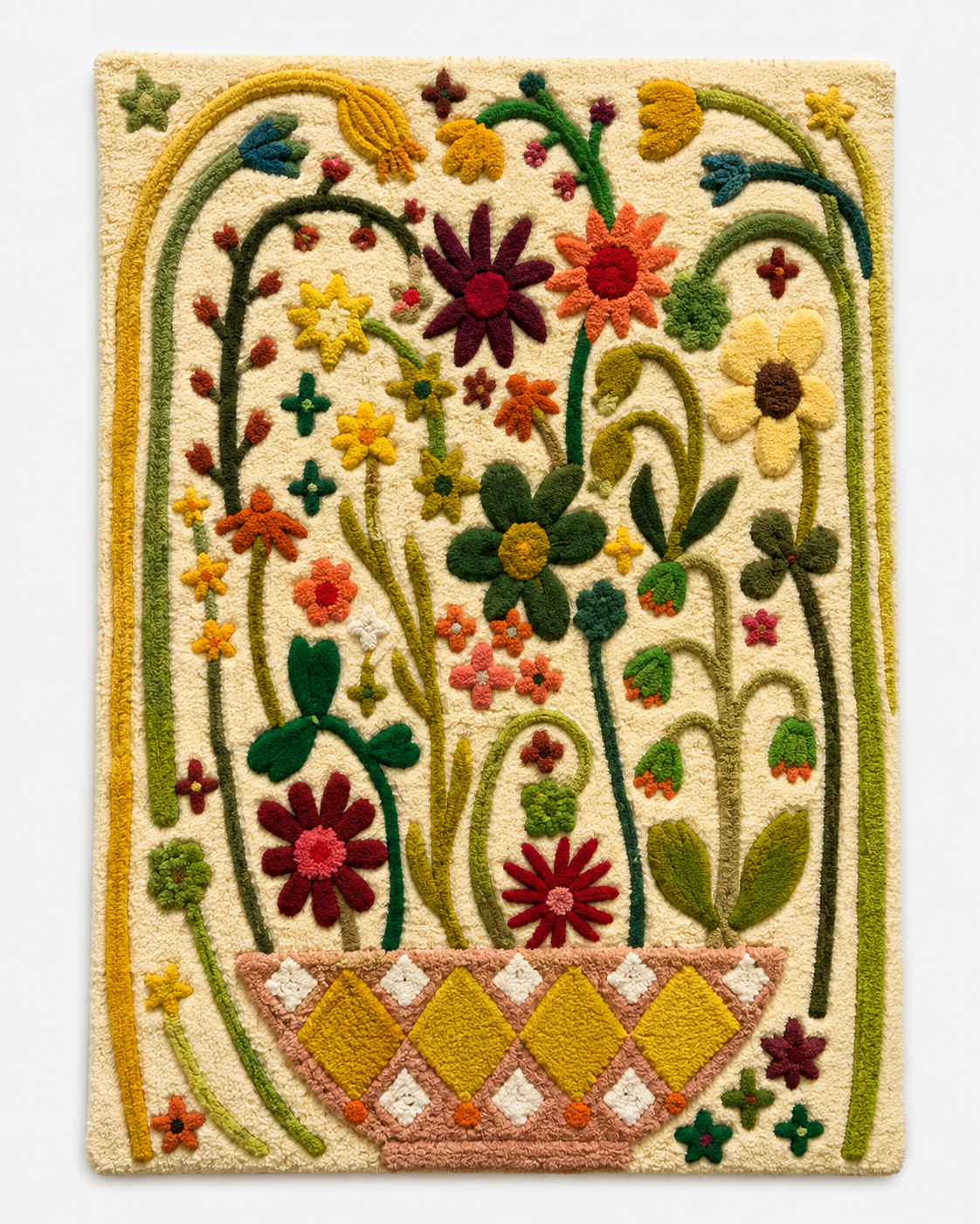Folk Garden Arch unframed artwork