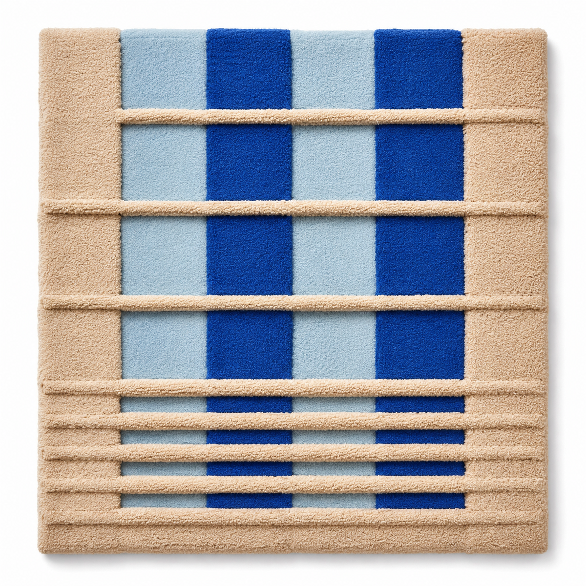 Blue Shutter Rhythm unframed artwork