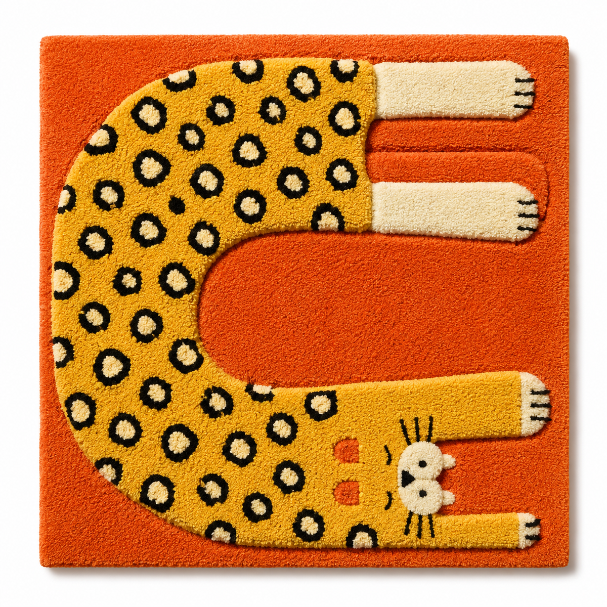 Leopard Loop unframed artwork