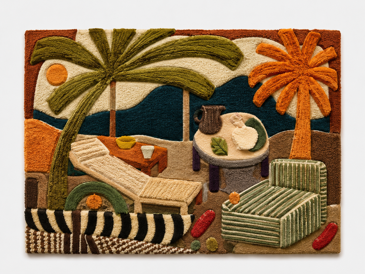Palm Room Still Life unframed artwork