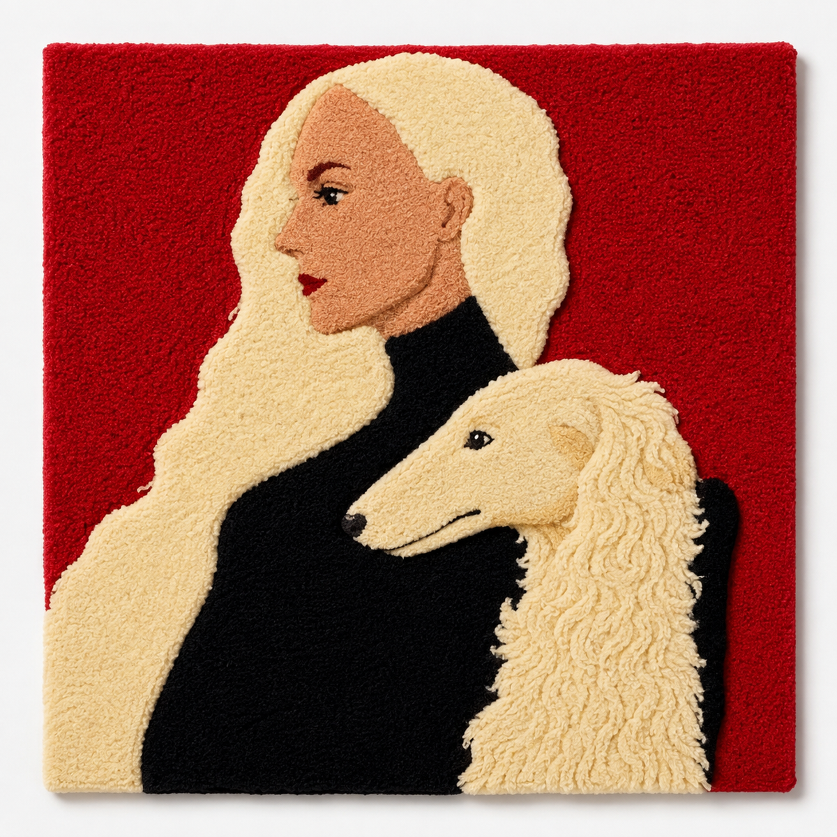 Scarlet Companion unframed artwork