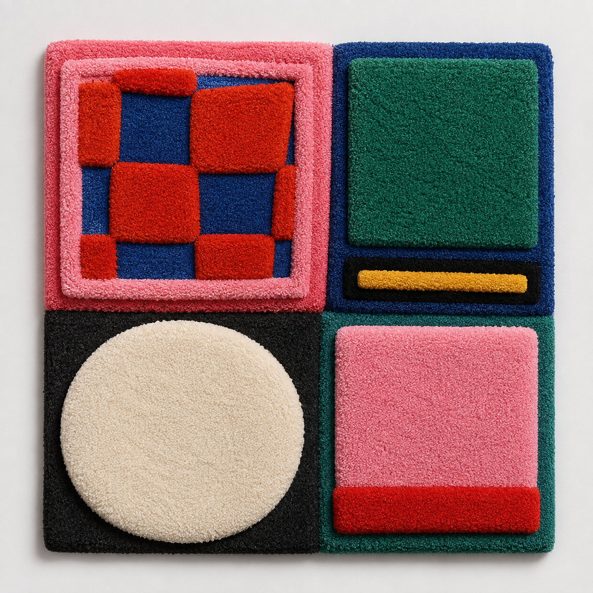 Primary Colour Blocks unframed artwork