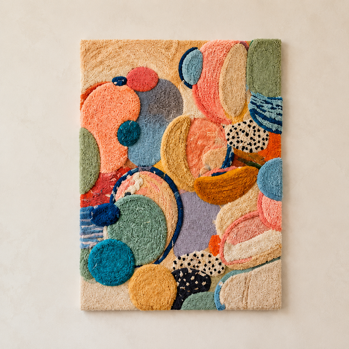 Tidal Pebble Mosaic unframed artwork