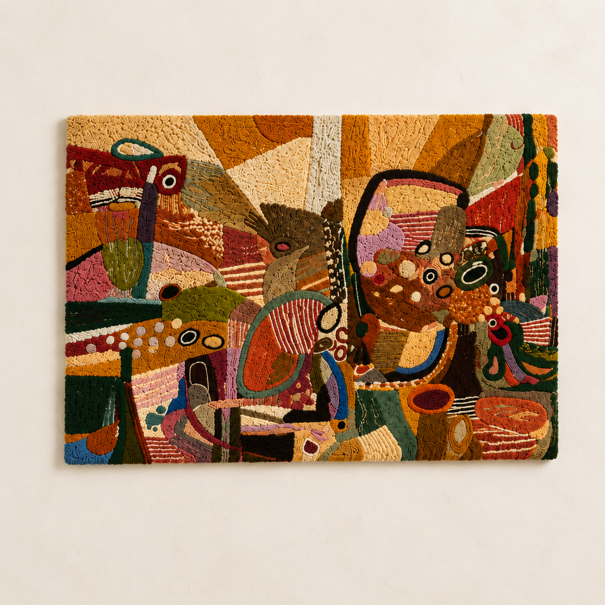 Caravan of Forms unframed artwork