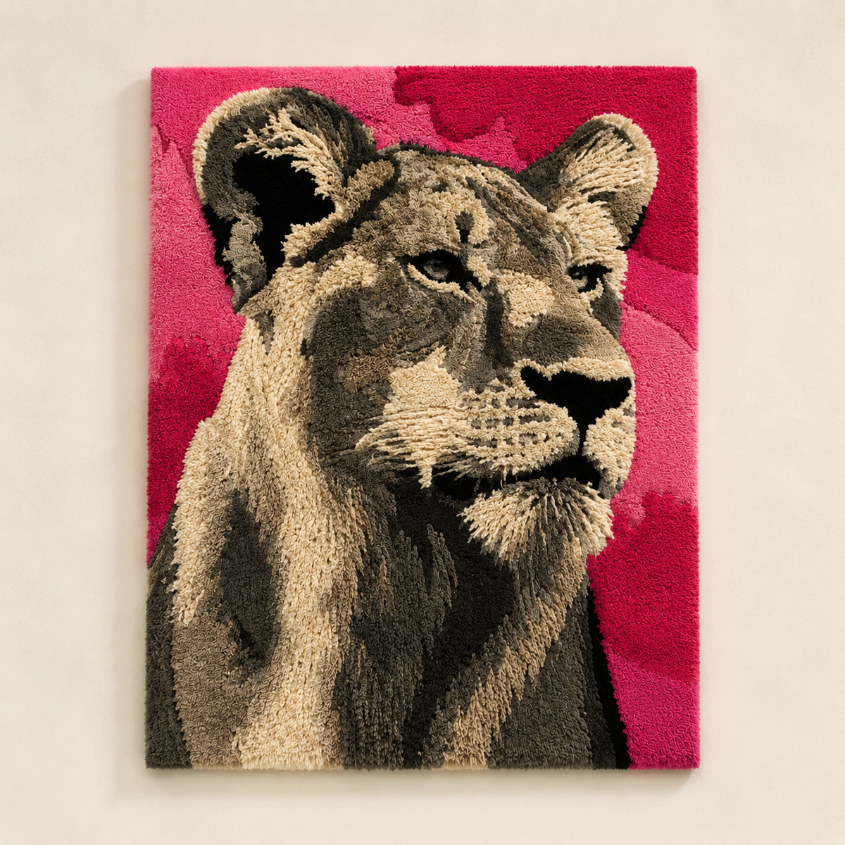 Rosefield Lion unframed artwork