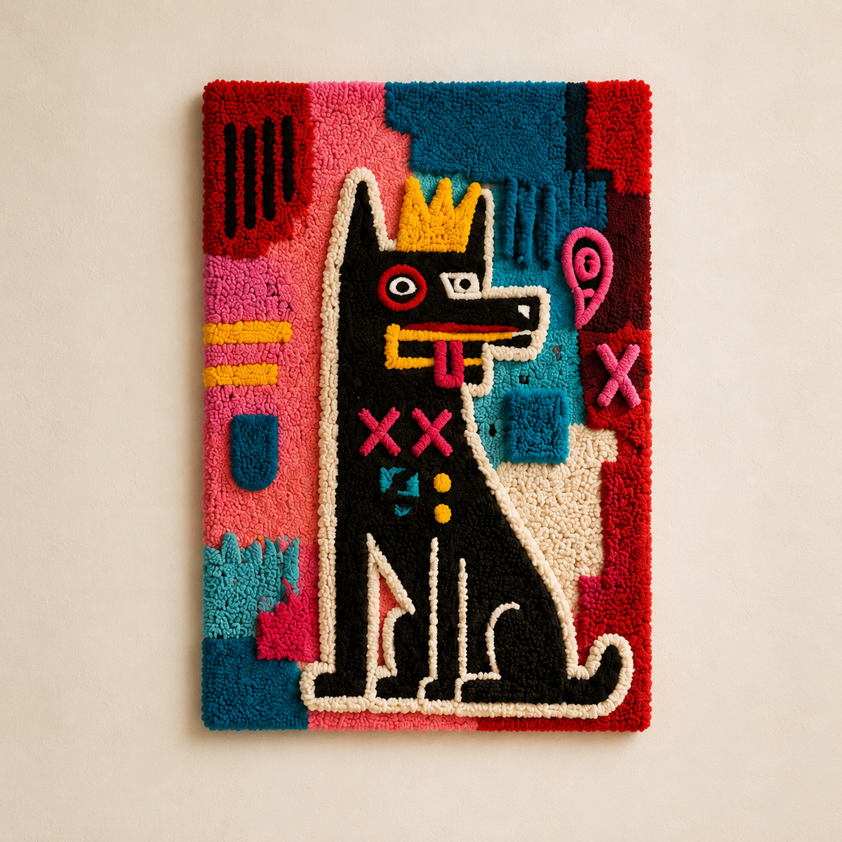 Signal Cat Totem unframed artwork