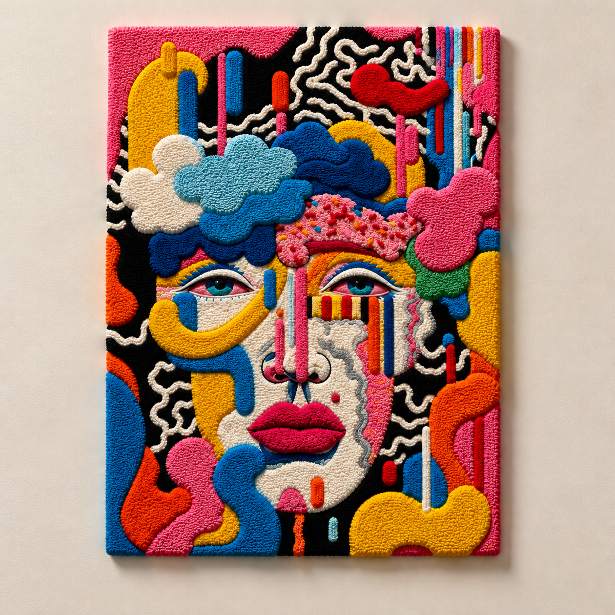 Electric Reverie Face unframed artwork