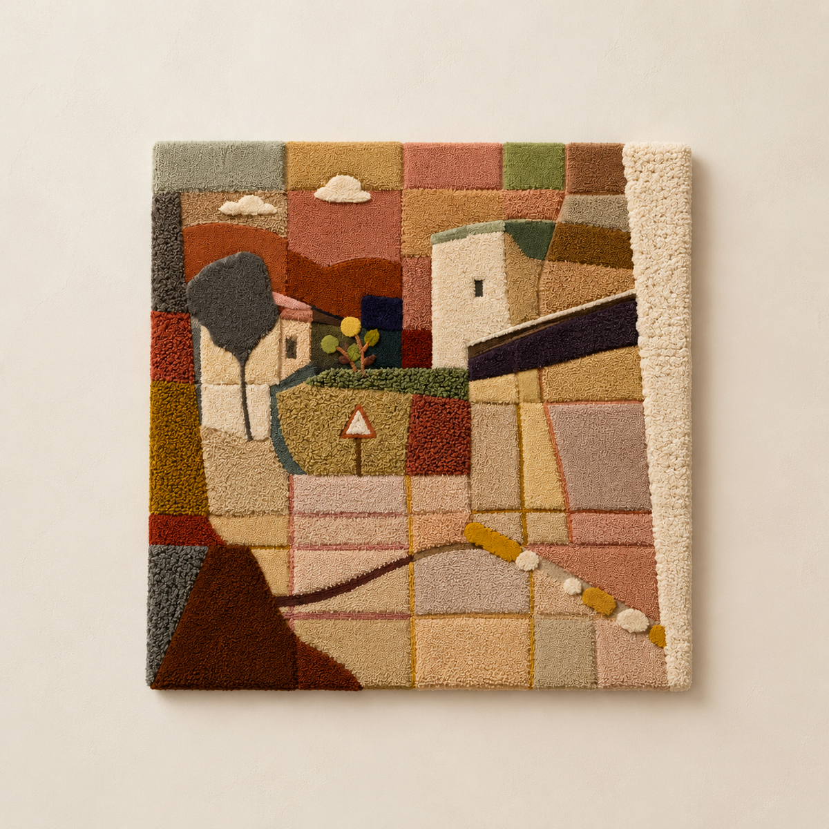 Village Geometry unframed artwork