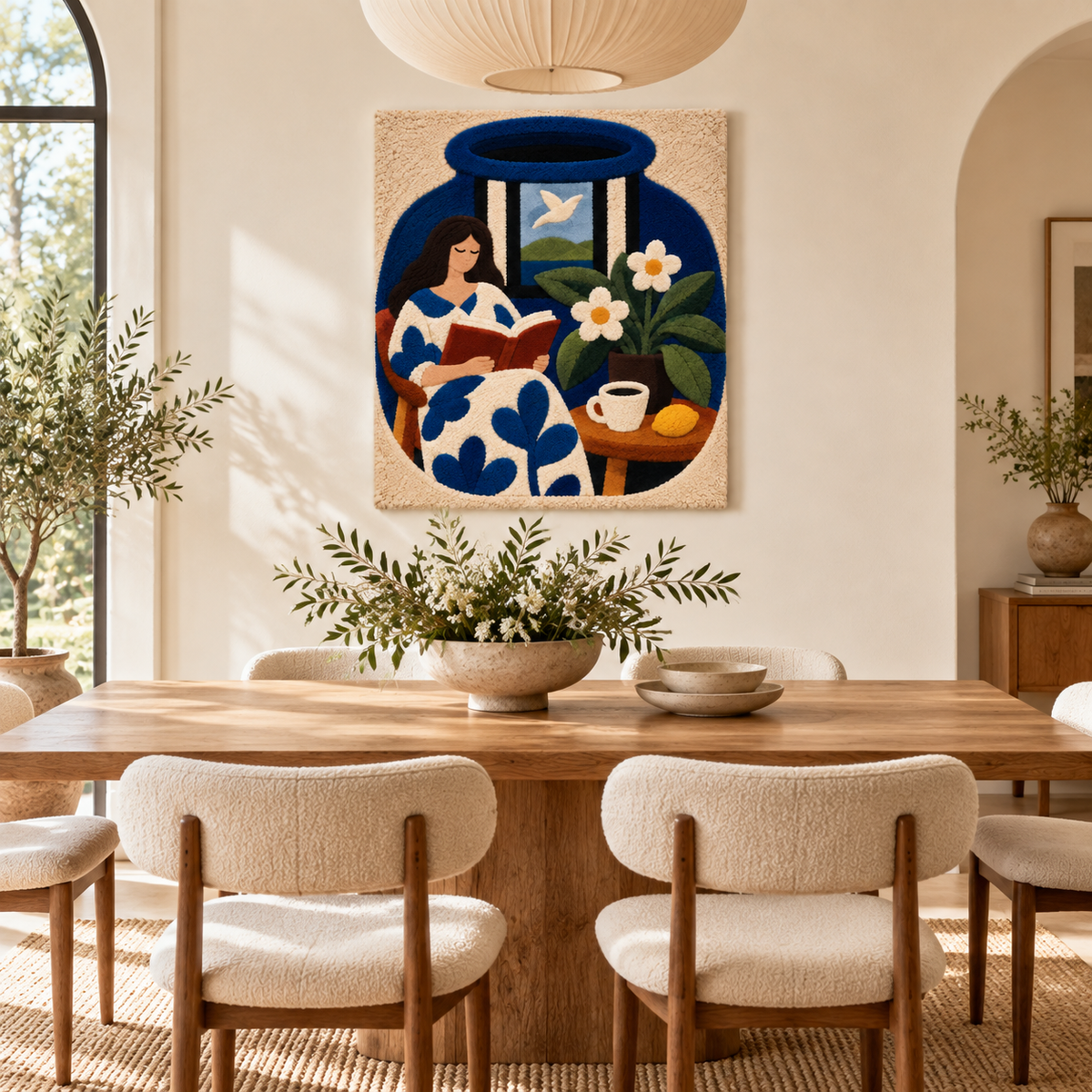 A Chapter in Blue — room setting 1