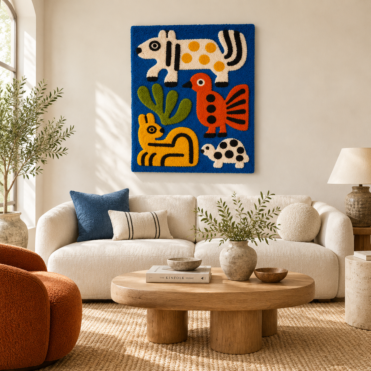 A Cobalt Menagerie Gathering — front-facing room scene [room-front]