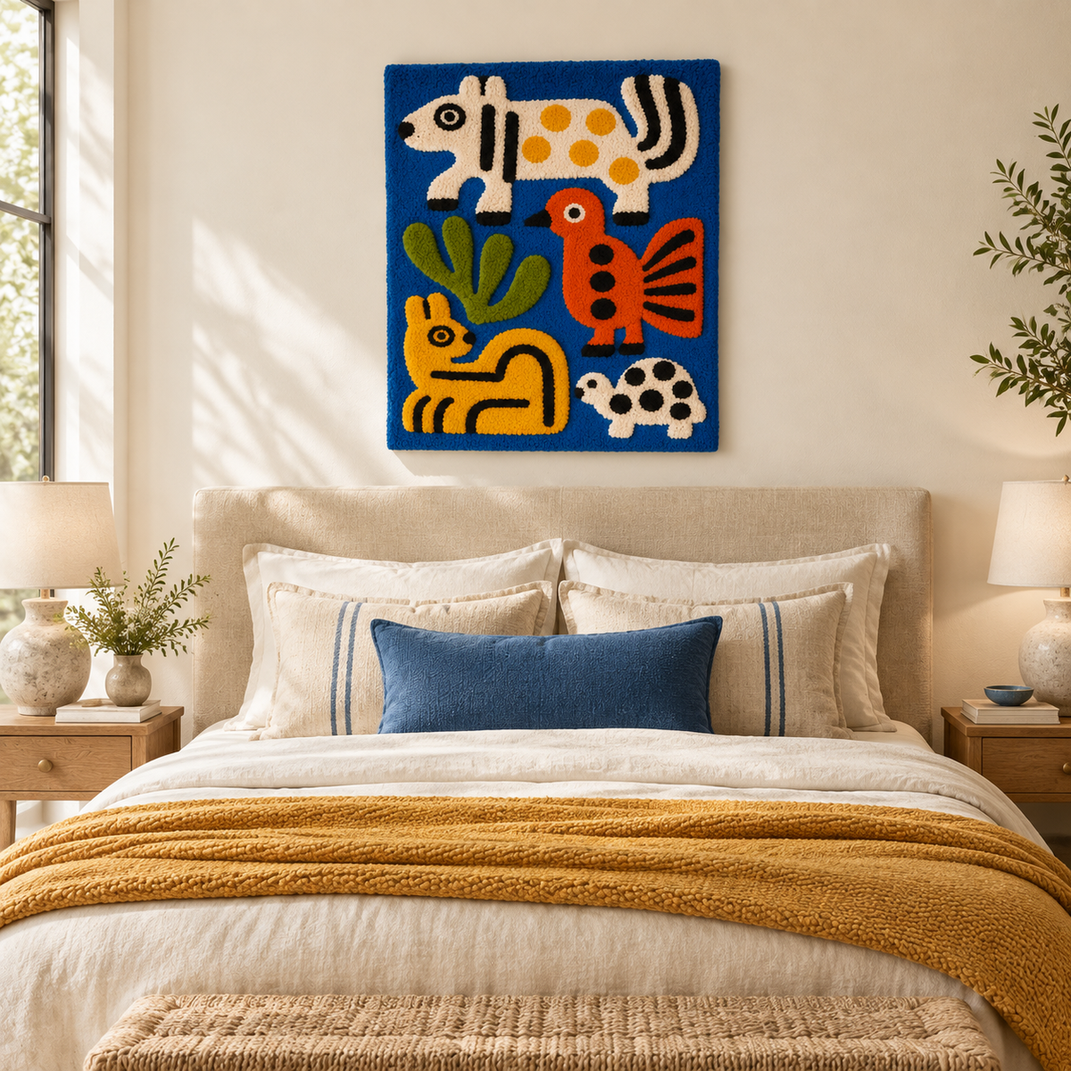 A Cobalt Menagerie Gathering — room setting