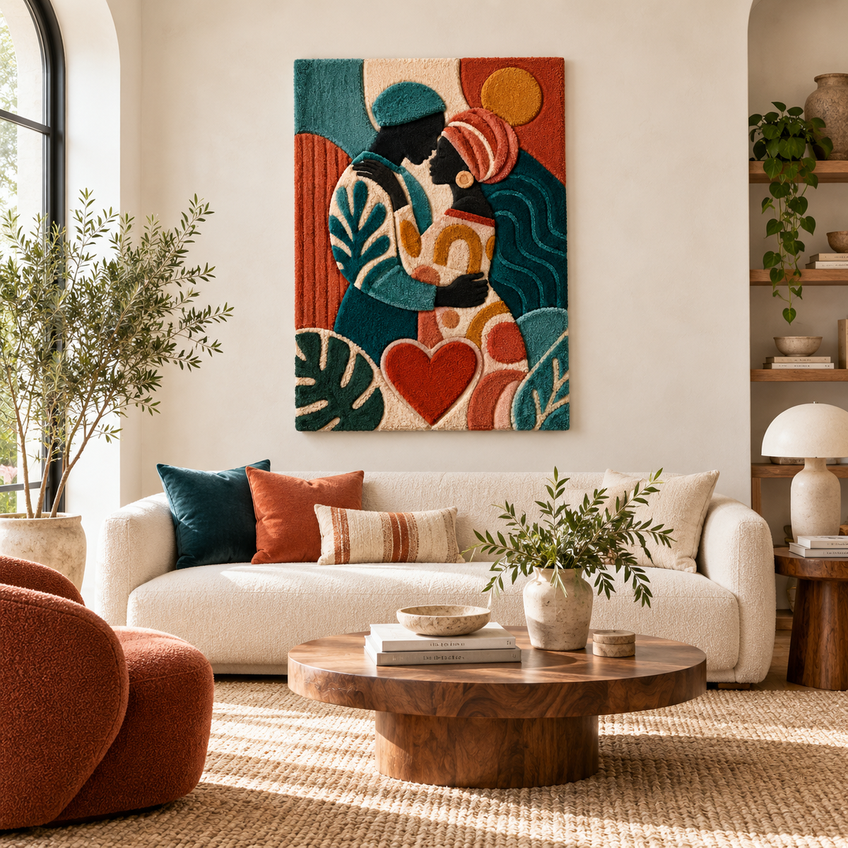 A Heart Beneath the Golden Sun — front-facing room scene