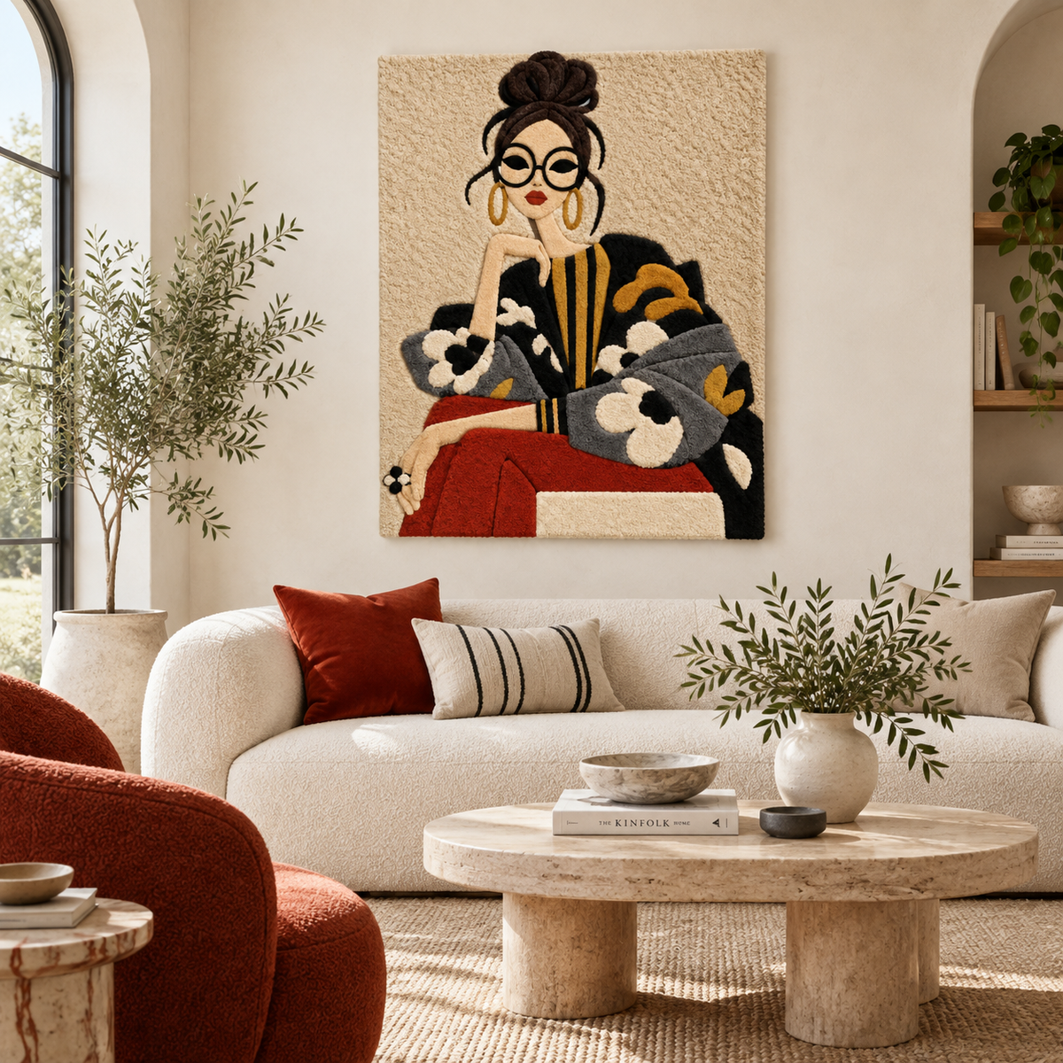 A Quiet Fashion Moment — front-facing room scene [room-front]